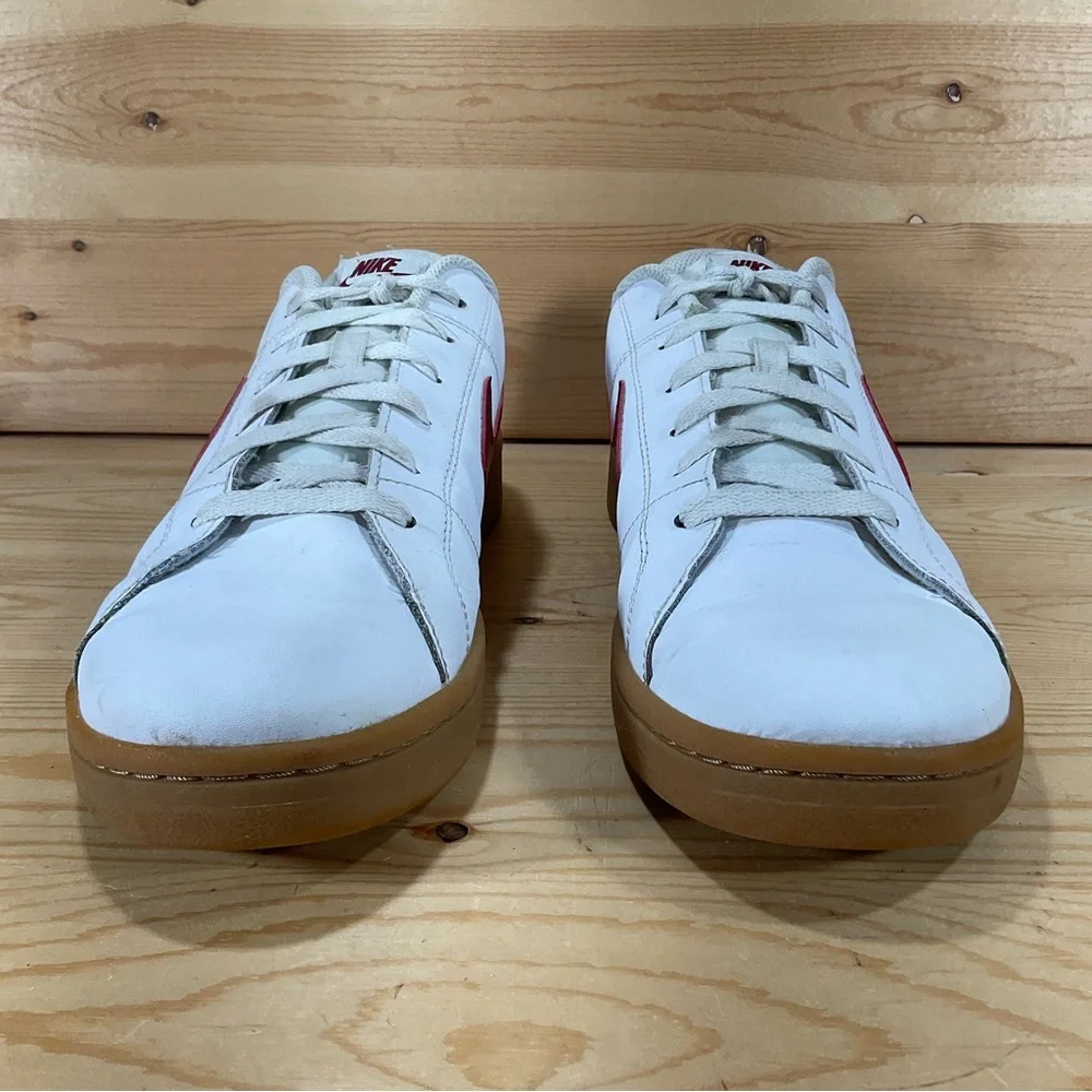 Nike Court Royale 2 Low Lifestyle Shoes CQ9246-103 White Team Red Gum Men’s 11.5